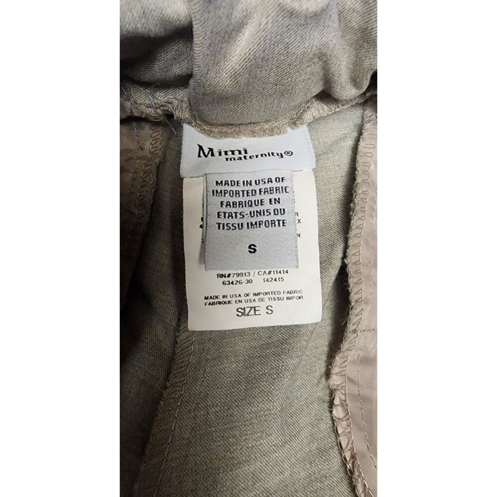 Mimi MaternityWomen's Wide Leg Beige Dress Pants Size Small - Picture 6 of 7